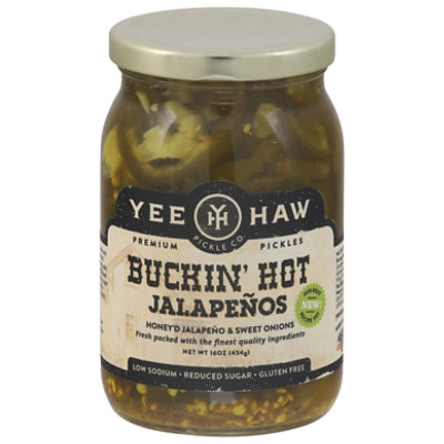 Buckin Hot Pickled Jalapenos - 16 OZ - Image 3