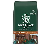 Starbucks Pike Place Roast 100% Arabica Medium Roast Ground Coffee Bag - 28 Oz