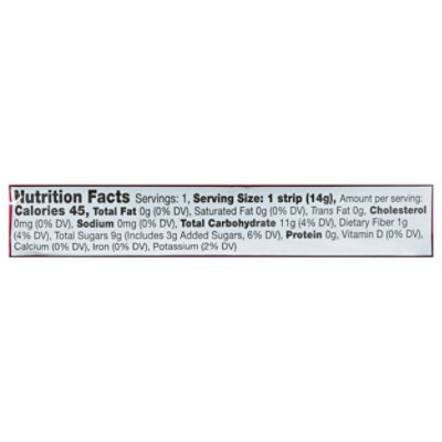O Organics Fruit Strips Strawberry - 5 Oz - Image 4