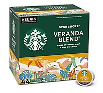 Starbucks Veranda Blend Kcup Coffee Pods - 44 CT