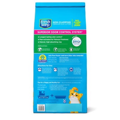 Fresh Step Scented Nonclumping Premium Cat Litter With Febreze Freshness - 21 Lbs - Image 2