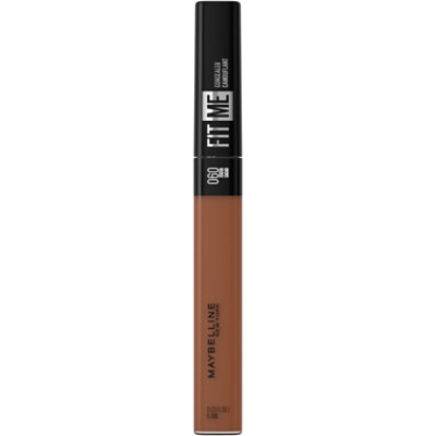 Maybelline Fit Me Natural Coverage Oil Free Cocoa Liquid Concealer Makeup - 0.23 Oz - Image 1