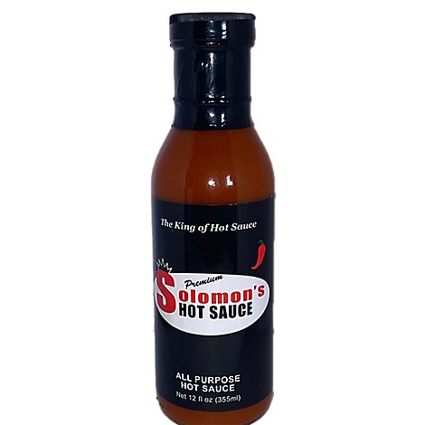 Solomon's Hot Sauce - 12 FZ