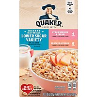 Quaker Instant Oatmeal Lower Sugar Variety Pack - 10.5 OZ - Image 2