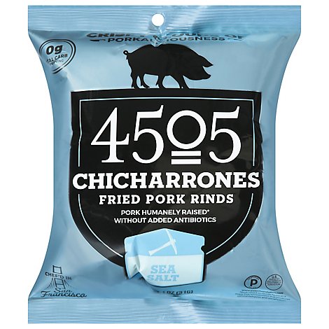 4505 Chicharrones Pork Rinds Sea Salt - 1.1 OZ