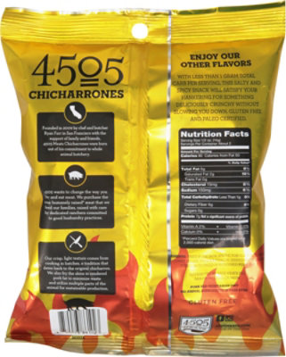 4505 Chicharrones Pork Rinds En Fuego - 1.1 OZ - Image 6