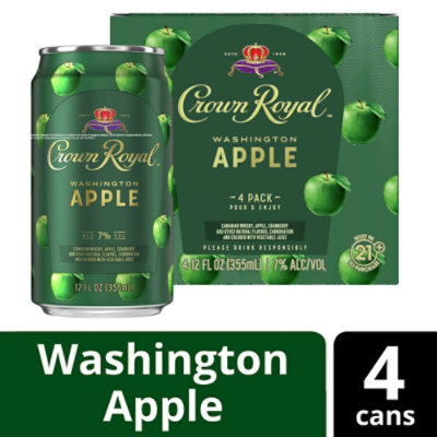 Crown Royal Washington Apple - 4-12 FZ