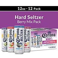 Corona Hard Seltzer Gluten Free Spiked Sparkling Water  Variety Pack - 12-12 Fl. Oz. - Image 1