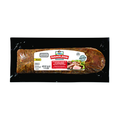 Farmer John Pork Tenderloin Roasted Garlic & Craked Pepper - 1.15 LB