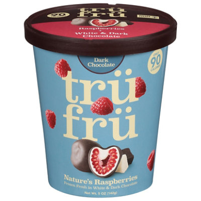 Hyper-chilled Whole Raspberries In White And Dark Chocolate Cup - 5 OZ - Image 3