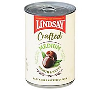 Lindsay Craft Medium Pitted Black Olives - 6 OZ