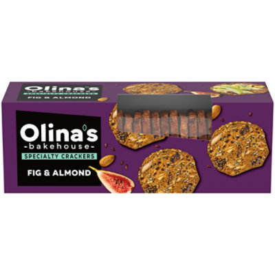 Olinas Crisps Fig & Almnd Seeded - 5.3 OZ - Image 1