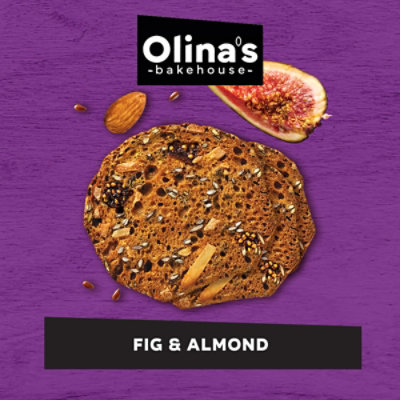 Olinas Crisps Fig & Almnd Seeded - 5.3 OZ - Image 2