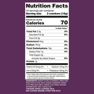 Olinas Crisps Fig & Almnd Seeded - 5.3 OZ - Image 4