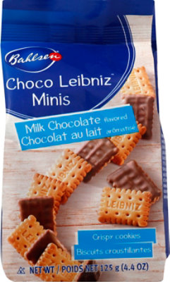 Bahlsen Cookie Leibniz Chocolate Mini - 4.4 OZ - Image 2