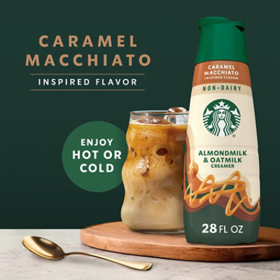 Starbucks Almond Oat Creamer Caramel Macchiato - 28 FZ - Image 3