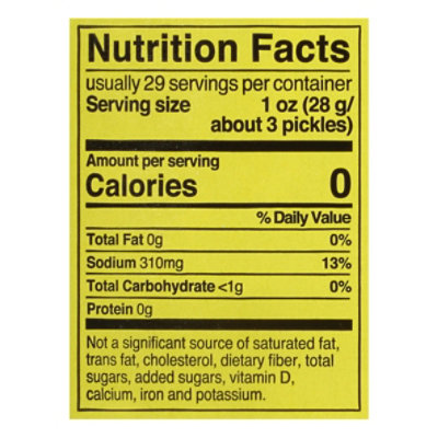 Mt Olive Kosher Petite Dills - 46 FZ - Image 3