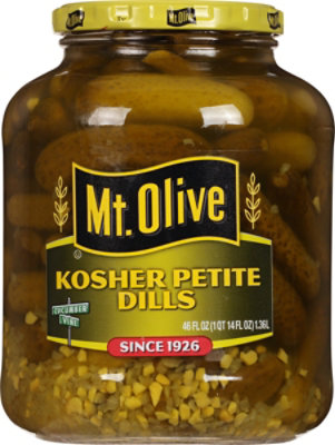 Mt Olive Kosher Petite Dills - 46 FZ