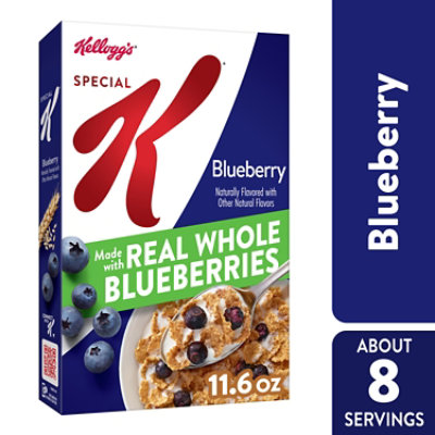 Special K Breakfast Cereal Made with Real Fruit Blueberry - 11.6 Oz - Shaw's