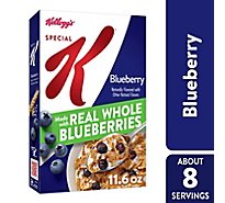 Special K Breakfast Cereal Made with Real Fruit Blueberry - 11.6 Oz