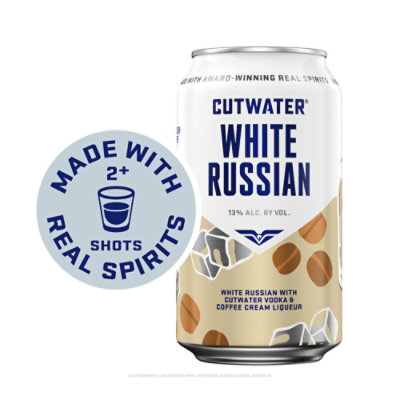 Cutwater Spirits White Russian In Cans - 4-12 Fl. Oz. - Image 3