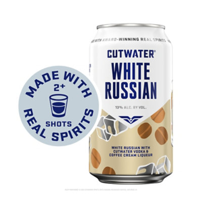 Cutwater Spirits White Russian In Cans - 4-12 Fl. Oz. - Image 4