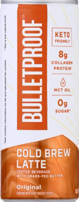 Bulletproof Original Cold Brew Ready To Drink Coffee Can - 8 Fl. Oz. - Image 2