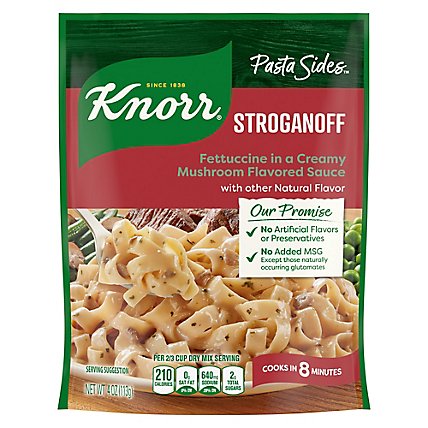 Knorr Stroganoff Pasta Sides - 4 Oz - Image 2