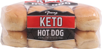 Franz Keto Hot Dog Buns - 8 CT - Image 2