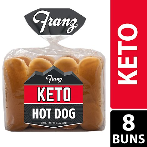 Franz Keto Hot Dog Buns - 8 CT
