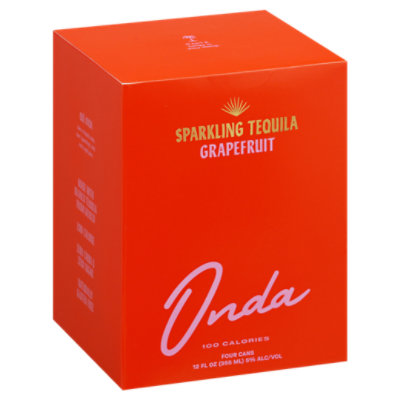 Onda Sparkling Grapefruit Can - 4-12 FZ - Image 1