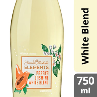 Chateau Ste. Michelle Elements Papaya Jasmine White Wine - 750 Ml