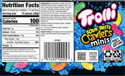 Trolli Sour Brite Crawler Mini - 3.5 Oz - Image 6