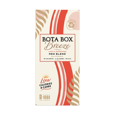 Bota Box Breeze Red Blend Wine - 3 Liter - Image 1