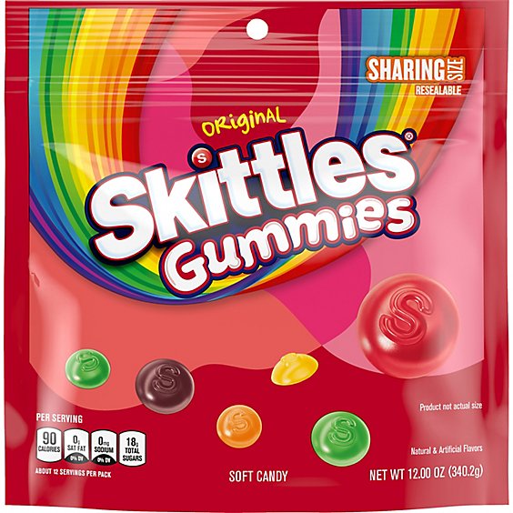 Skittles Gummies Sharing Size - 12 OZ