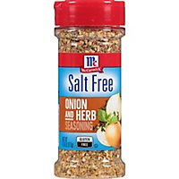 McCormick Salt Free Onion and Herb Seasoning - 4.16 Oz - Image 1