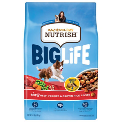 Rachael Ray Nutrish Hearty Beef Veggie & Brown Rice Dog Food - 14 LB