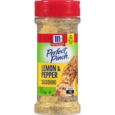 McCormick Perfect Pinch Lemon Pepper Seasoning, 5.75 Oz