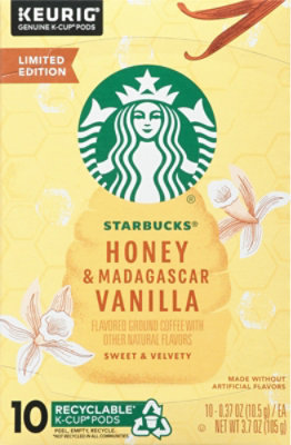 Sbux Kcup Honey & Vanilla 10ct - 10 CT - Image 2