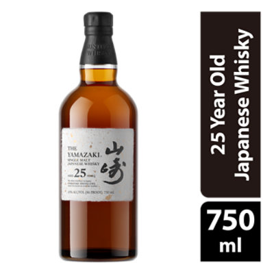 Yamazaki Whisky Single Malt 25 Years 86 Proof - 750 Ml (limited