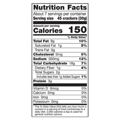 Annies Organic Crackers Cheesy Cheddar Hidden Veggies - 7.5 Oz - Image 3