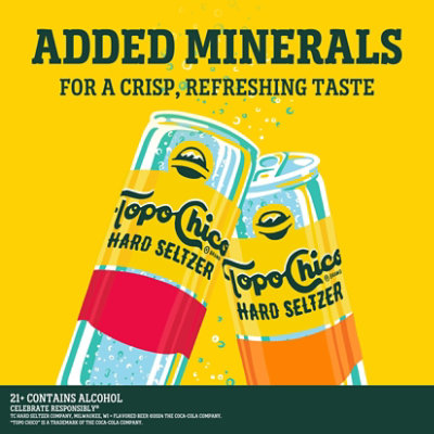 Topo Chico Hard Seltzer Variety Pack Hard Seltzer 4.7% ABV Cans - 12-12 Fl. Oz. - Image 5