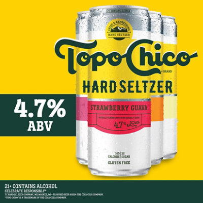 Topo Chico Hard Seltzer Variety Pack Hard Seltzer 4.7% ABV Cans - 12-12 Fl. Oz. - Image 3