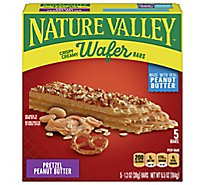 Nature Valley Pretzel Peanut Butter Crispy Creamy Wafer Bars - 6.5 OZ