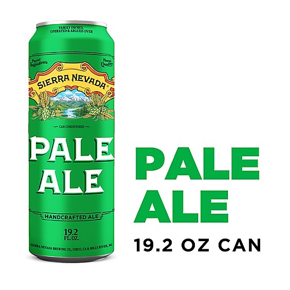 Sierra Nevada Pale Ale Craft Beer In Can - 19.2 Oz