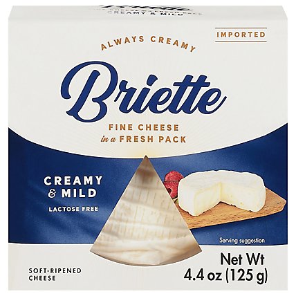 Briette Cheese Brie Creamy Mild - 4.4 OZ - Image 1