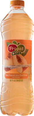 Prigat Clear Peach Flavored Juice Blend Drink - 1.5LT - Safeway