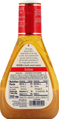 Kens Steak House Salad Dressing Italian - 16 FZ - Image 6