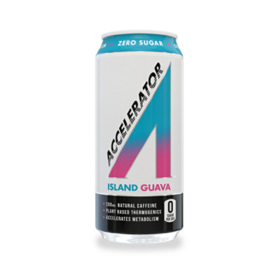 Adrenaline Shoc Accelerator Island Guava Smart Energy Drink In Can - 16 Fl. Oz.