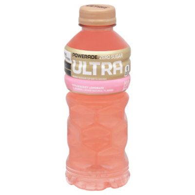 Powerade Zero Sugar Ultra Strawberry Lemonade Bottle - 20 FZ